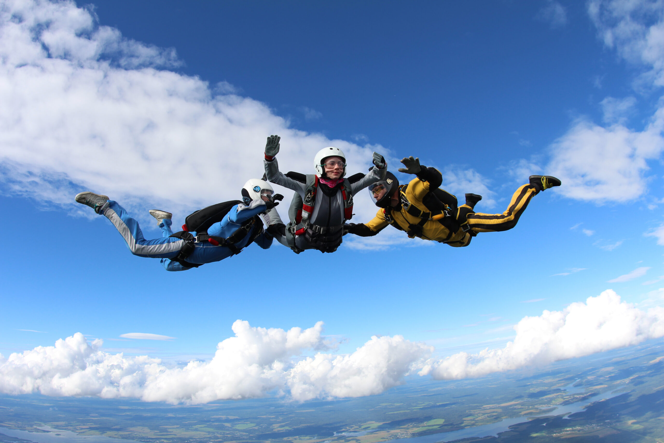 Saut découverte avec Alpha Parachutisme