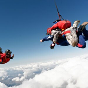 Alpha Parachutisme - Saut en tandem filmé
