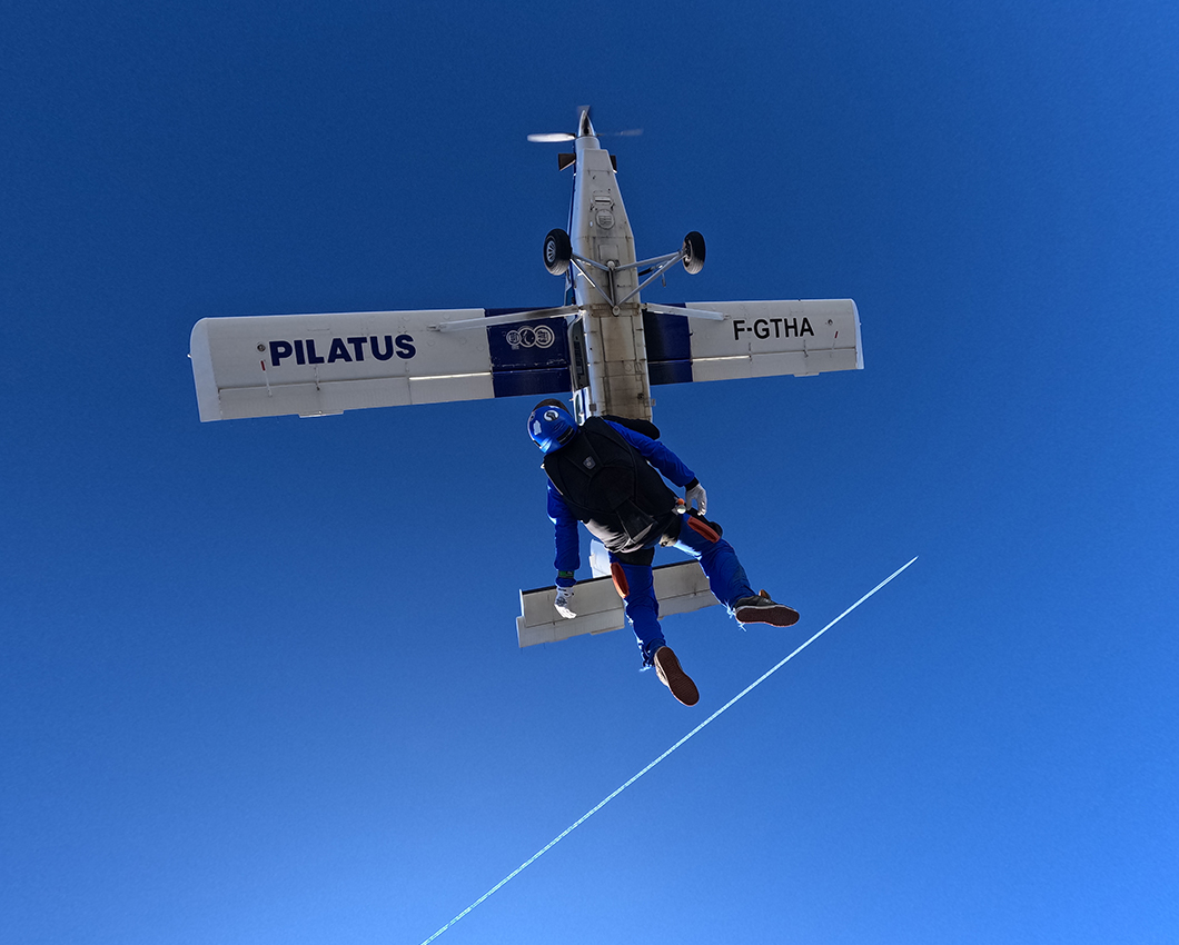 Saut en parachute à Tallard